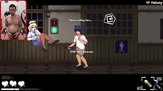 A Chinese zombie girl fucks me hard and... (Houkago no Onigokko Gameplay2)