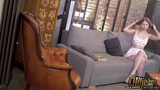 Sugar Daddy, Lexi Montana And Petite Blonde - Gets Licked And Fucked By Old Man - Full Video Only At