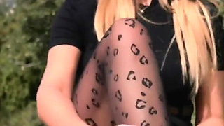 Pantyhose and Louboutins Teasing