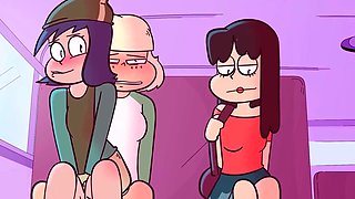 Hentai futanari bus animation full version