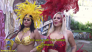 Bbw Samba Dancer Anal Van Banged