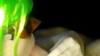 Taping the cock and i take out milk