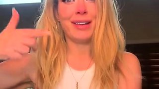 Blonde amateur milf does anal pov