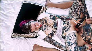 Uralexis Orgasm On Hard Dick With Vibrator Wearing School Uniform