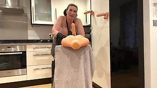 The Nastiest Stepmom Deepthroat Apron Slut There Is!!