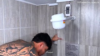 Stepson with takes advantage of his stepmom being home alone - Danner Mendez /