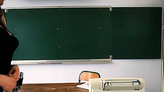 ROLEPLAY: A hot teacher gives you jerk off instructions