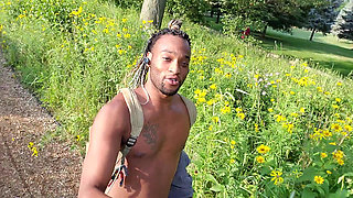 Kenniejai Walks Nude by the River in Chicago and Gets Caught