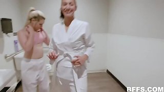 Three-Way Fun: Olivia Grey, Abigail Peach, and Bella Rolland
