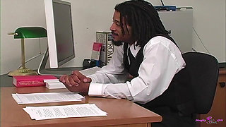 Big Ass Aaliyah Jolie Bends Over and Takes His Big Black Cock in Her Pussy.