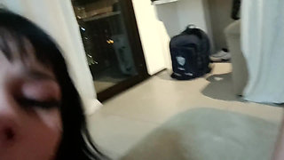 18 Year Old Girl Came Back Wanting Sex and Received Cumshot on Her Virgin Ass