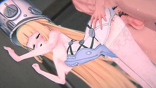 [zenless Zone Zero] - Norma Genius Meltdown: Bound Scientist & POV Masturbation Sandwich DP (4k/60fps)