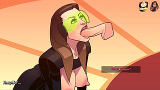 Behind the Dune Sex Scene Game Play part 03 Nude Game18+ Porn Game Play