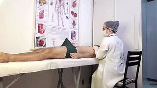 Nurse Exam Turns Naughty When Patient Gets Hard - Jennifer Pimenta Uncensored Medical Fetish