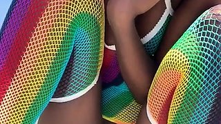 Ebony girls caught masturbating Black and Ebony