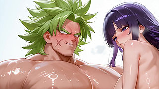 Broly (DB) x Raiden Shogun (GI)