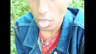 Twink Cruisers Used Condom