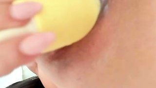 Pulled amateurs close up car sex