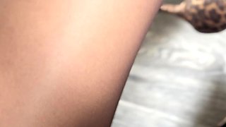 Solo masturbation and the foot fetish