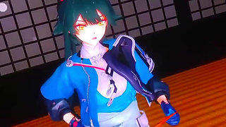 Arknights Endfield - Chen Gangbang Ntr Sex - 3D Hentai Animations