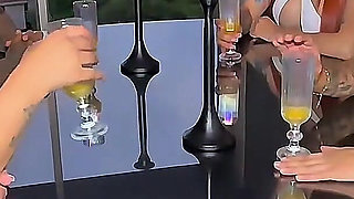 Horny Mom-in-law Fucks Her Stepdaughter's Boyfriend at a Dinner - Savannah Watson