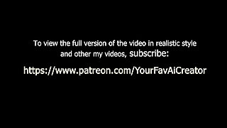 Three futanari with huge cocks seduced a guy in a nightclub and then mercilessly fucked him in a dark alley