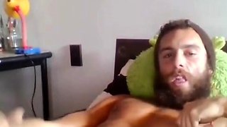 Moaning Masturbating Man