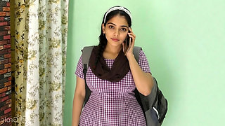 Indian virgin schoolgirl fucked her boyfriend for the first time tight pussy anal