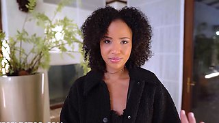 Romy Indy Uses Her Mouth And Pussy To Convince You To Stay