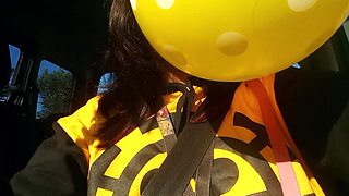 Highway Ride Balloon Play - Bunny Looner