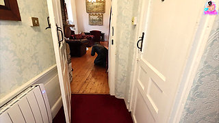 Training Zero - Zero Sees Our New House for the First Time! Femdom Slave Bondage Bitchsuit Tour