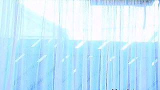 Emo teen Becka solo webcam masturbation