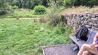 Nicky Brill Naked Outdoor Gaping Pussy & Pissing - Amateur MILF Public Flashing
