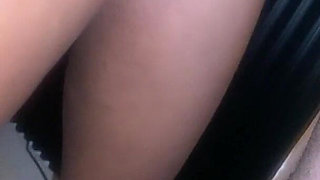 Hot Ebony Teen 18 Plays with BBC Dick Then Sliding Into Wet Pussy POV