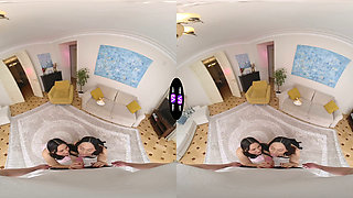 Horny Sluts Roxy And Amelia Thank Him With A Double Blowjob - TeenMegaWorld