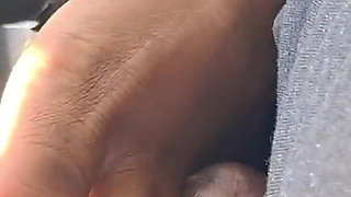 Backseat Driver Gets Her Toes N Soles Sucked on with Giving the Driver a Long Toejob