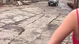 Vintage Jenna Red Sucks and Rides Hard Cocks