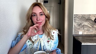 Porn wife, teen, towheaded