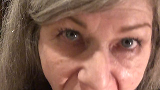 Sexy Granny Swallows! Passionate POV Blowjob! Maxxximummilf