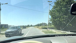 Pissing Through the Window and Mouth Piss on the Road