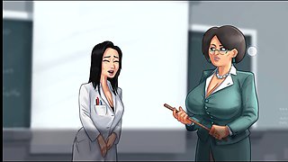 Tori's secret summer office affair revealed in Summertime Saga