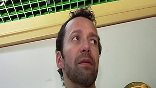 Stunning French Doll DP in the Massage Salon