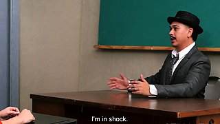 HORNY BARRIO - AT SCHOOL . Nicole Zurich Sara Blonde