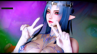 Digital Girl with a Real Attitude - 3D Animation Hentai