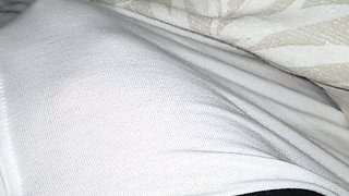 Step mom a new handjob for first time under step son underwear