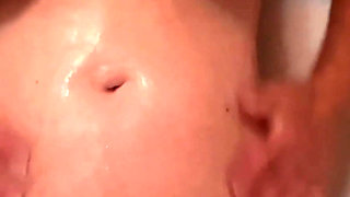 Rubbing Down and Playing with Shower Head