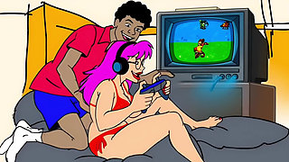 My Stepmom Loves Retro Games, Hentai, Ai Cartoon