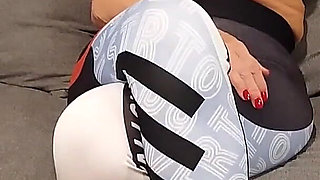 Grandma Looks Amazing in Her Leggings!