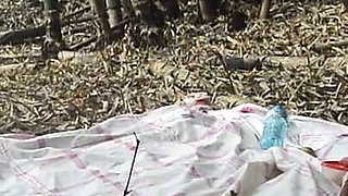 Sex in the Forest Outdoors