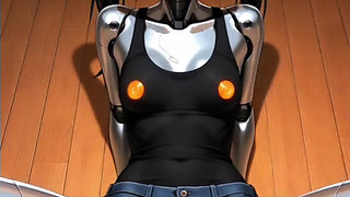 Hentai anime - Robot girl like a real woman